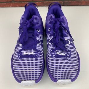 NIKE Lebron Witness 7 Court Purple/Court Purple/White Size 10.5